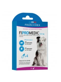 Antiparasitaire Fipromedic Pour Chiens Moyens X4 Francodex