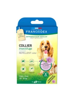 Collier Insectifuge Formule Renforcée Chien Moyen Francodex