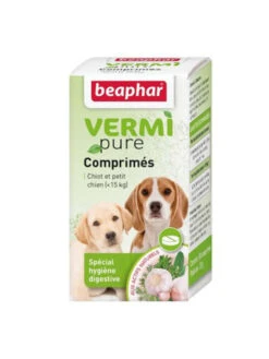 Comprimés Purge Vermipure Chiot Et Petit Chien Beaphar