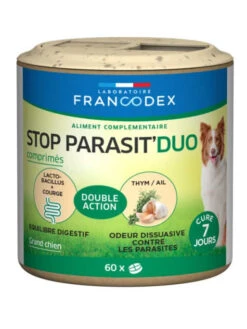 Comprimés X30 Stop Parasit'Duo Grand Chien Francodex