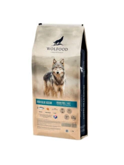 Croquettes Grain Free Au Poisson High Blue Ocean Wolfood 12kg