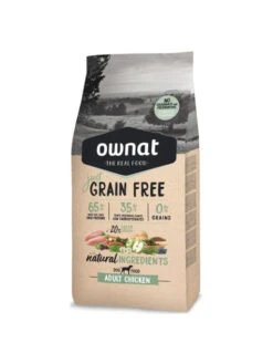 Croquettes Just Grain Free Adult Chicken Ownat 14 Kg