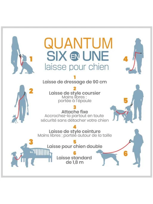 Laisse 6 En 1 Quantum Kurgo – Image 2