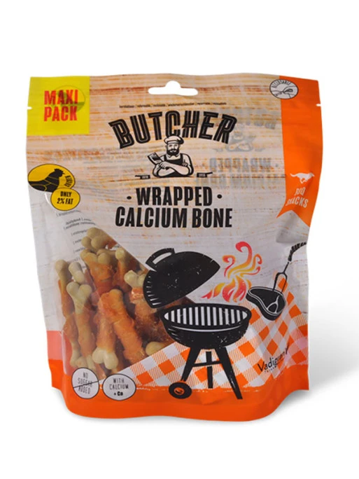 Minis Os De Calcium Enrobés De Poulet Butcher 375g Vadigran