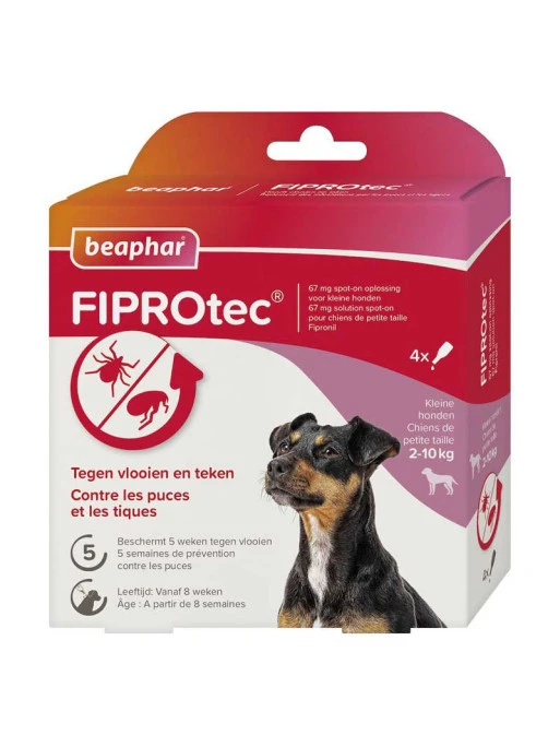 Pipettes Antiparasitaires Chien Fiprotec Beaphar